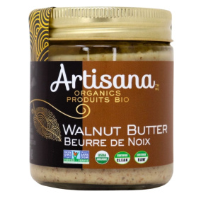 Front of Artisana Organics Walnut Butter With Cashews