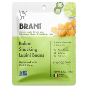 Brami Collations Italiennes de Lupini au Chili et Lime, 150g