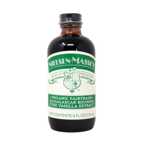 Nielsen-Massey Organic Fairtrade Madagascar Bourbon Pure Vanilla Extract, 118mL