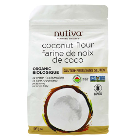 Farine de noix de coco biologique Nutiva, 454g