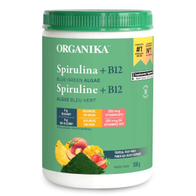 Poudre Organika Spirulina + B12, 300g