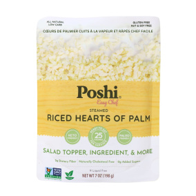 Facile Chef Riz Vapeur Coeurs de Palmier, 198g