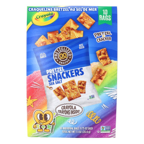 Pretzelized Pretzel Snackers Sea Salt, 10 Snack Packs