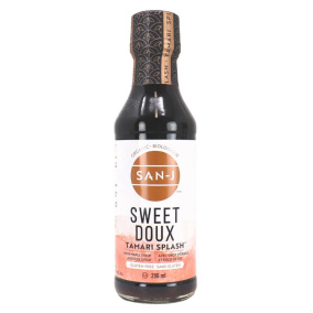 San-J Gluten-Free Organic Tamari Splash Sauce Soya Sucrée, 296ml