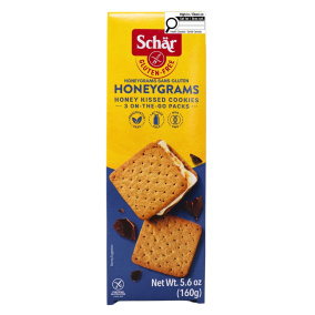 Front of Schär Gluten Free Honeygrams