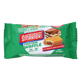 Smarter Snacks Protein Waffle Tiramisu Cream Front of package