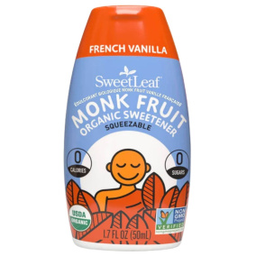 SweetLeaf édulcorant biologique au fruit de moine à la vanille française, 50ml