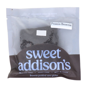 Sweet Addison’s Gluten-Free Protein Brownie Front