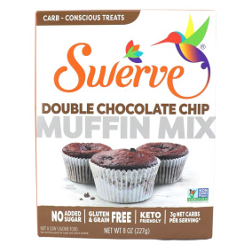 Mélange pour muffins Keto Swerve Sweets Double Pépites de Chocolat, 227g