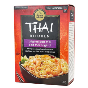 Pad Thai de cuisine thaïlandaise aux nouilles sautées avec sauce, 170g