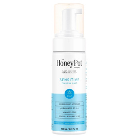 Le nettoyant moussant quotidien Honey Pot à base de plantes pour l'intimité sensible, 163ml