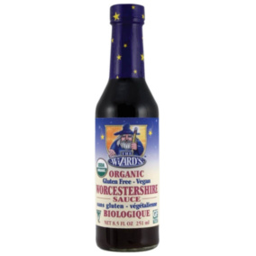 Le Sauces Worcestershire Biologiques Végétaliens Sans Gluten du Sorcier, 251ml