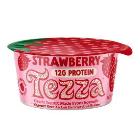 Tezza Greek Yogurt Made From Soymilk Strawberry, 150g