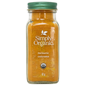 Simply Organic Racine de Curcuma Moulu, 67g