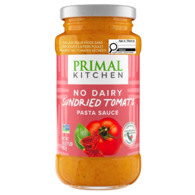 Front of Primal Kitchen No Dairy Pasta Sauce Marry Me Chicken Sundried Tomato -  No Dairy Pasta Sauce - No Dairy Red Pasta Sauce - No Dairy Tomato Pasta Sauce