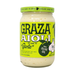 Pot de graisse d'ail Graza Aioli, 330 mL