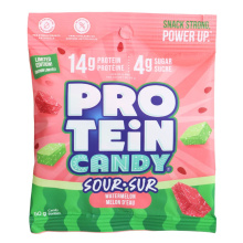 Bonbon protéiné à la pastèque acidulée, 50g
