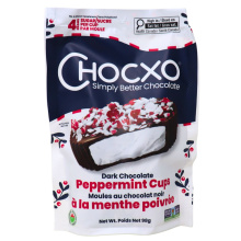 Coupes au Chocolat Noir et à la Menthe Poivrée ChocXO 85%, 98g