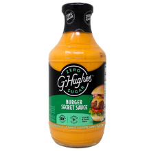 G Hughes Sugar-Free Secret Sauce Burger, 454g