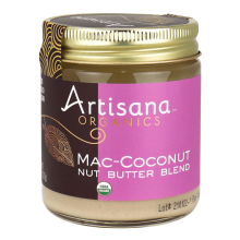 Beurre de noix biologique macaroni-coco Artisana, 227g
