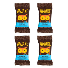 Bouchées de chocolat au lait caféiné Awake, 4 pack