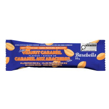 Barre protéinée Barebells au beurre d'arachide salé et caramel, 55g