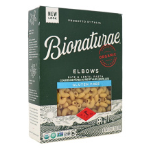 Bionaturae Pâtes aux Coudes de Riz et Lentilles Bio Sans Gluten à 100%, 340g