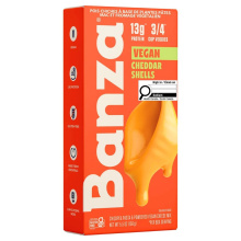 Pâtes à base de pois chiches Banza Mac & fromage végétalien, 156g