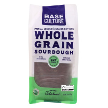 Base Culture Organic Sourdough Bread with Prebiotics Whole Grain, 652g