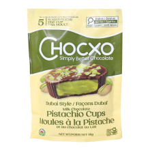 ChocXO Dubai Style Milk Chocolate Pistachio Cups, 98 g