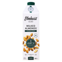 Lait d'amande non sucré Elmhurst, 946ml