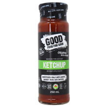 Bonne nourriture pour le ketchup paléo de Good Food For Good, 250mL