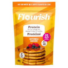 Mélange de Pancakes Protéinés Flourish Pancake & Waffle à la Farine de Babeurre, 430g