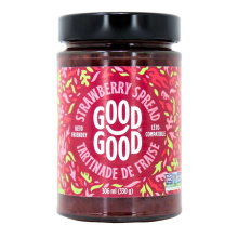 Bon Bon Pas de Sucre Ajouté Keto Confiture de Fraise, 330g