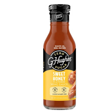 G Hughes Sauce aux ailes de miel sucrées, 355 mL