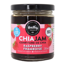 Confiture de chia paléo saine aux framboises, 230 ml