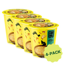 Immi Keto Tasse de Ramen Rich en Protéines Épicé Red Miso, 59g