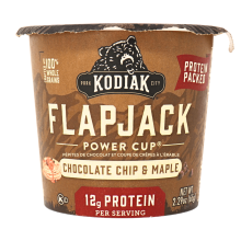 Kodiak Flapjack Power Cup Pépites de Chocolat et Érable, 65g