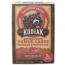 Mélange à crêpes et gaufres au chocolat noir Kodiak, 510g