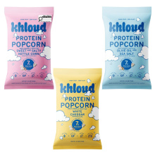Khloud Protein Popcorn Variety 3-Pack, 110 g Each