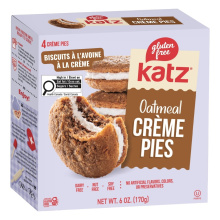 Katz Gluten-Free Oatmeal Creme Pies, 4 Pack