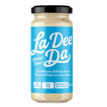 Sauce Alfredo au chou-fleur cétogène La Dee Da, sans solanacées, 475ml