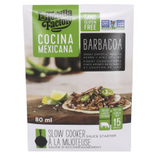 La Tortilla Factory Démarreur de sauce sans gluten Barbacoa, 80 ml