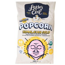 Popcorn biologique Lesser Evil Himalayan Gold, 130g