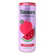 Bloom Sparkling Energy Drink Strawberry Watermelon, 355mL