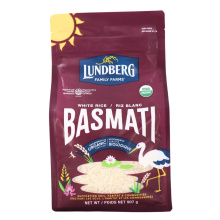 Riz Basmati Blanc Californien Biologique Régénératif Lundberg, 907g