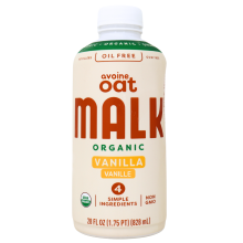 MALK Lait d'avoine biologique à la vanille, 828 mL