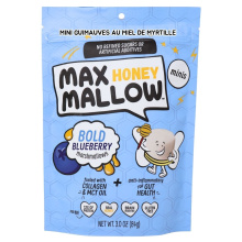 Max Sweets Vanilla Mini Honey Marshmallows Bold Blueberry, 84 g