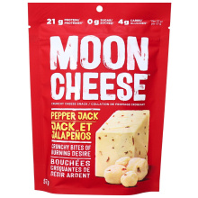 Moon Cheese Collation Croustillante au Fromage Pepper Jack, 56,6g