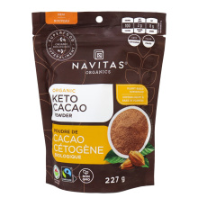Navitas Organics Poudre de cacao biologique céto, 227g